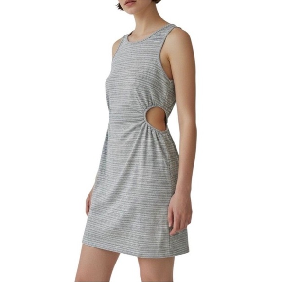 Caution To The Wind Dresses & Skirts - NWT - Caution To The Wind Sleeveless Cutout Dress, Gray - Medium